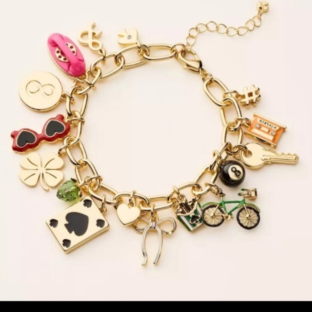 Kate Spade x Target Collaboration Chunky Charm Bracelet